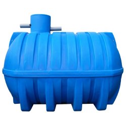 Réservoir eau de pluie PEHD 13000L - Haute résistance - Équipé avec extension, filtre et tuyau d'aspiration
