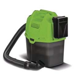 Aspirateur à poussières Cleancraft dryCAT 15B - léger, compact, batterie lithium-ion 2 Ah incluse