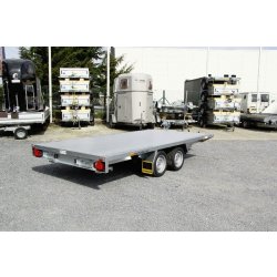 Remorque porte voiture Humbaur Universal 3500 - châssis galvanisé, plancher alu renforcé, 3500 kg PTC
