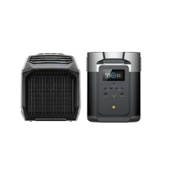 Climatiseur portable EcoFlow WAVE 2 + Station électrique portable EcoFlow DELTA Max 2000