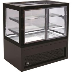 Vitrine réfrigérée positive 4 faces vitrées 600L 7489.5465 Combisteel