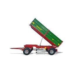 R 50 CSGA - Benne agricole à double essieu - Romsan - Capacité 5000 kg