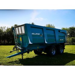 Rollspeed 7141 - Benne agricole monocoque Rolland - Volume maxi 41 m³ - Hauteur de caisse 1m80 et options haute technologie