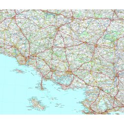 Carte de france departement personnalisable