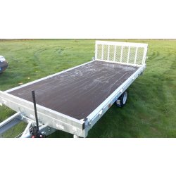 Remorque porte-engins lider 1.5t, 3.55m - 1 essieu