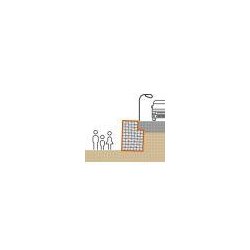 Mgpas30c1010s - mur soutenement gabion plat avec surcharge  - art garden
