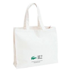 Sac en coton réutilisable - Réf FRALCTB4P - 35x40x16cm - 280-290 g/m² - Poignées 60x2.5cm