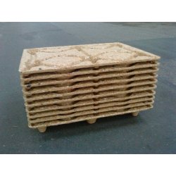 Palette en bois moulée légère, robuste et empilable - Plusieurs tailles et capacités disponibles - Palembal