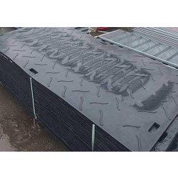 Plaque de roulage et de calage pour engins de chantier - 2.4m*1.2m 50T, 2m*1m 15T - Épaisseur 15 mm - Capacité 50 Tonnes