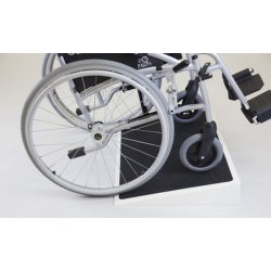 Rampe de seuil en fibre de verre - Adaptable cadres PVC/bois - Charge max 250kg - Marque Patterson