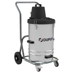 Aspirateur liquides/poussières Dupuy WD 1500 C - 1,1 kW monophasé avec chariot et réservoir inox 65L