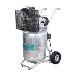 Compresseur professionnel Aircraft 503/90 V - Groupe bicylindre en fonte grise - Modèle 230V/400V - Réf. 2018533