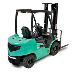 Location courte durée - Chariot élévateur thermique Mitsubishi 2500 kg - GRENDIA ES FD/FG25N - Diesel ou Gaz
