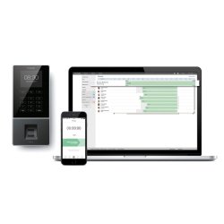Pointeuse badgeuse TimeMoto TM-626 - RFID, empreintes digitales, écran TFT 2,8''