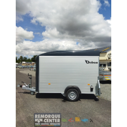 Remorque fourgon composite polyester DEBON C300 ROADSTER - PTAC : 1300 Kg - 300x150xH197 cm - Fourgon simple essieu freiné