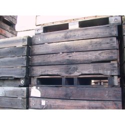 Palox en bois, dimensions extérieures 1200 x 1200 mm x 750 mm