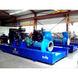 Groupe motopompe de relevage sur mesure - gamme grandes cultures de 45m3/h à plus de 2000m3/h - devalle eau et force