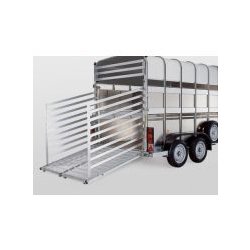 Ta510 - remorque bétaillère Ifor Williams Trailers Ltd - 3 500 kg - options EasyLoad et triple essieu