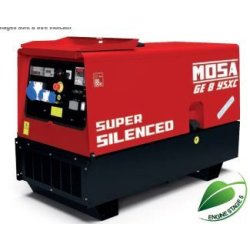 GE 8 YSXC Groupe Électrogène Diesel - Mosa - Yanmar 3TNV80 - 8 kVA - Fréquence : 50 Hz - Refroidissement à eau