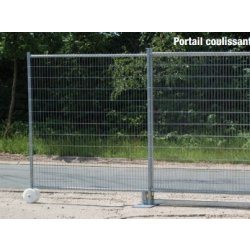 Clôture de chantier à louer, pour empêcher efficacement les vols et le vandalismes sur vos chantiers ou autres sites