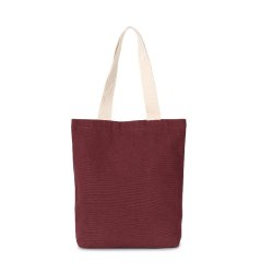 Sac shopping recyclé à fond plat - Kimood - Réf: KI5202 - 285 g/m² - Disponible en plusieurs couleurs