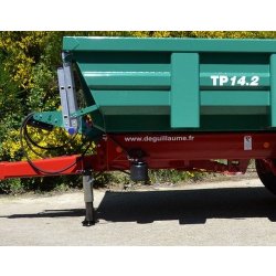 Benne tp - deguillaume - charge utile route de 11 à 18 tonnes