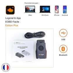 Klav-210 - valise de diagnostic auto - klavkarr - 60 g