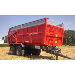 Benne monocoque Gamme TR ? 8 à 24T - Largeur intérieure 2.20m ou 2.30m - Porte arrière 2 vantaux ou monobloc