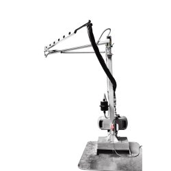 Potence mobile sur socle déplaçable - compatible manipulateurs industriels - INGENITEC