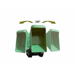 Mud Buggy Dumper HT1200 LG Motors - Brouette motorisée sur chenilles pour environnements difficiles