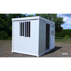 Cabane de chantier modulaire et personnalisable de 6.84 m² - ACCESS Z310 - Disponible en achat ou en location courte/longue durée