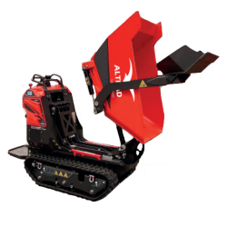 Mini dumper à chenilles CMD - Réf. MDCMD - Moteur Honda GX200 - 550 kg de charge utile