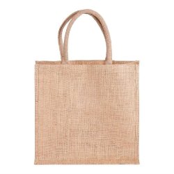 Sac cabas jute naturel 38+33x38cm - par 10