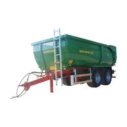 R 140 TAHK benne agricole à tandem monocoque - Romsan - capacité 14000 kg