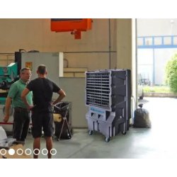 Eco fresh air - rafraîchisseur mobile avec roulettes - Star Progetti France SARL - réservoir grande autonomie et stérilisation UV