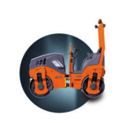 Rouleau compacteur cylindre tandem 120 mixte