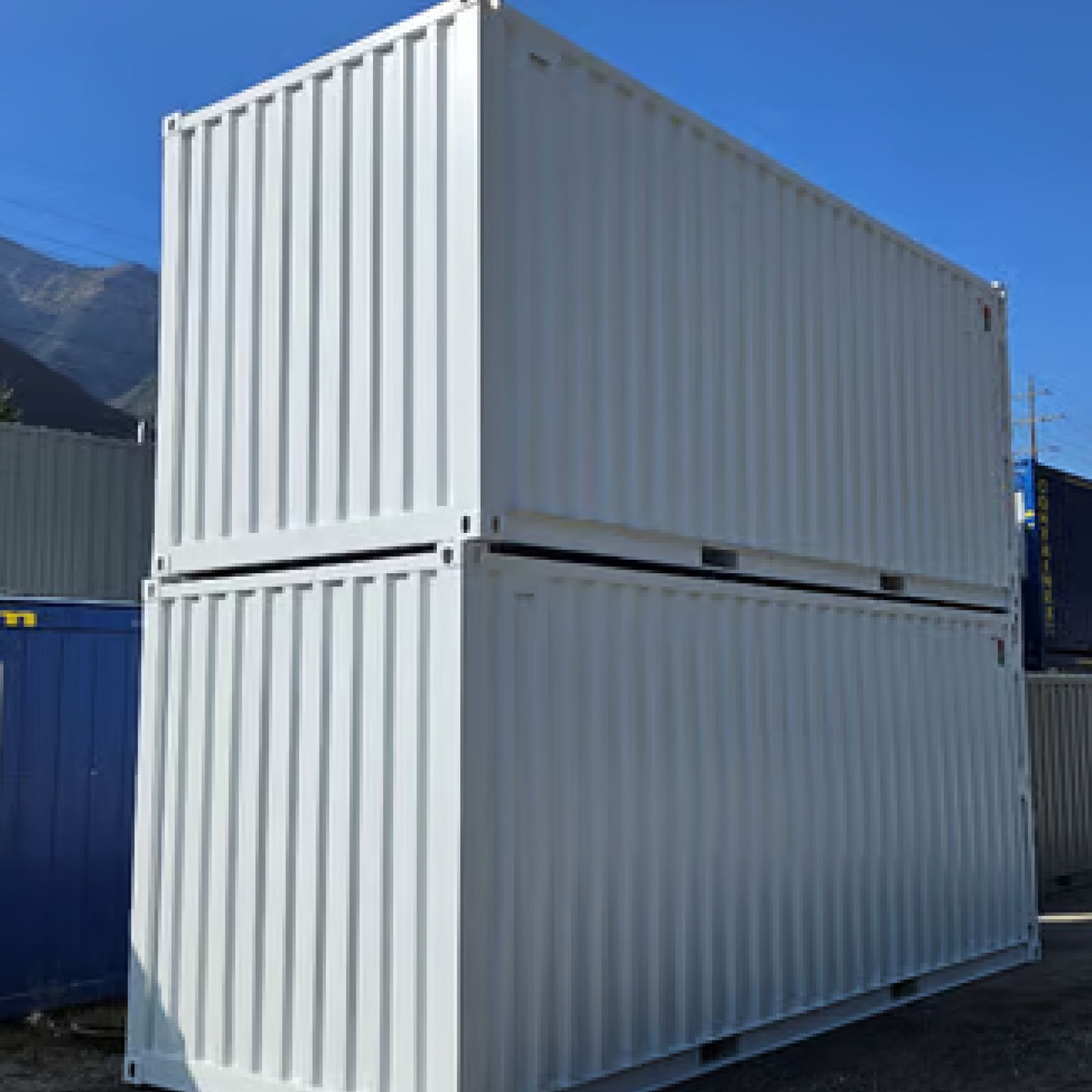 Conteneur de stockage 20 pieds Neuf, plus léger que le maritime_2