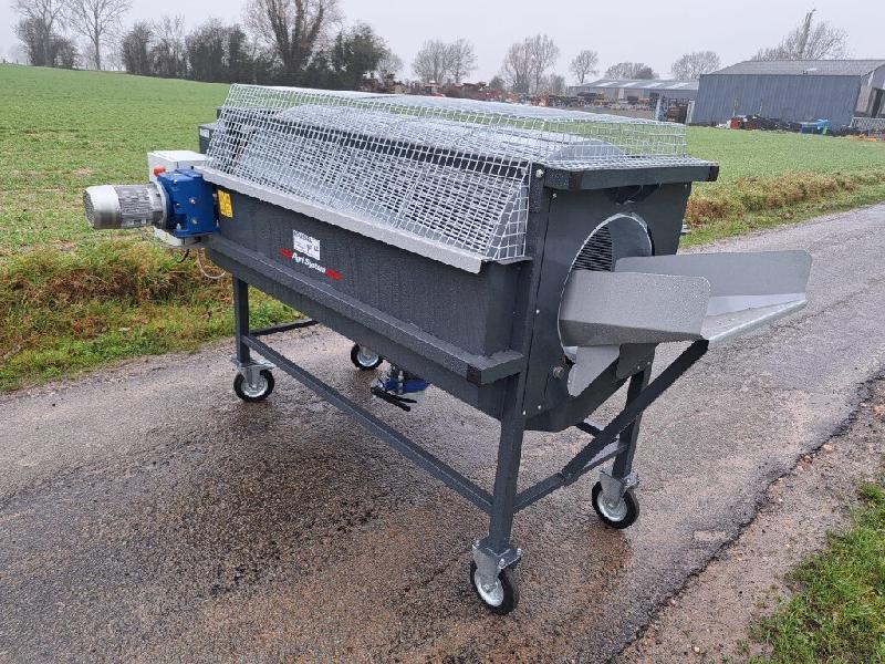 Laveuse industrielle alimentaire à tambour filaire GM1500 - NC - Occasion - Tambour galvanisé avec variateur de fréquence_2