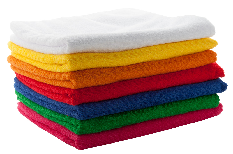 Serviette de sport en microfibre - avec pochette - 185 gr/m² - couleur blanche_2