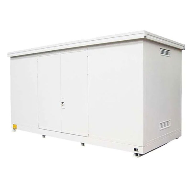 Bungalow de stockage en acier - Structure galvanisée avec rétention et options de sécurité pour produits dangereux_2