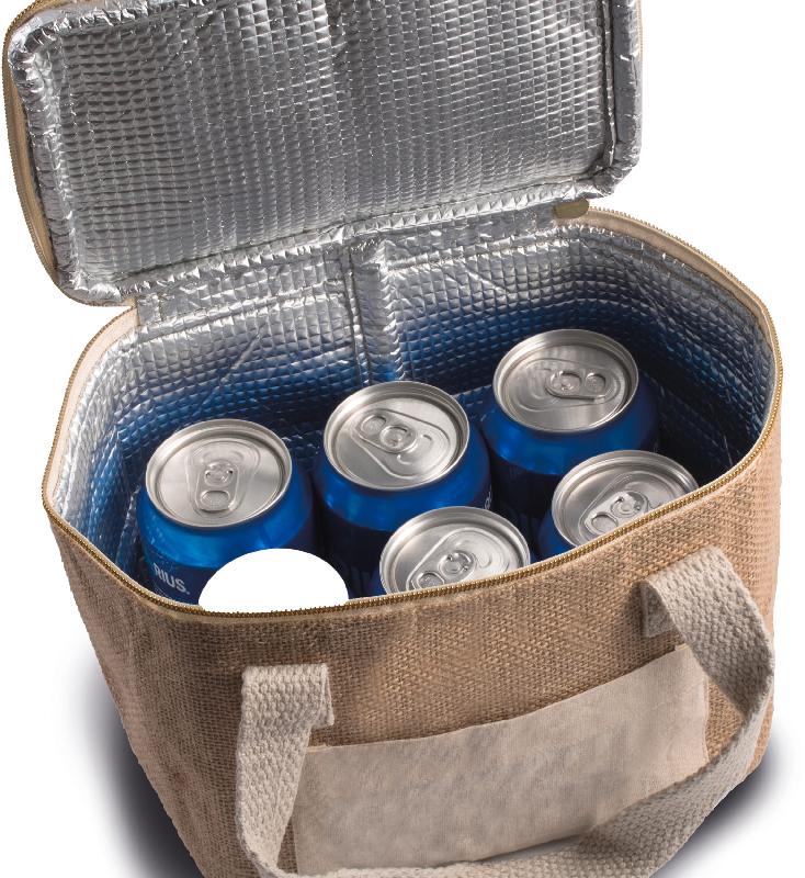 Sac isotherme en jute - petit modèle - Réf: KI0352 - Kimood_2