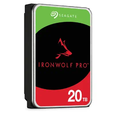 Seagate IronWolf Pro ST20000NT001 disque dur 20 To 7200 tr/min 256 Mo 3.5