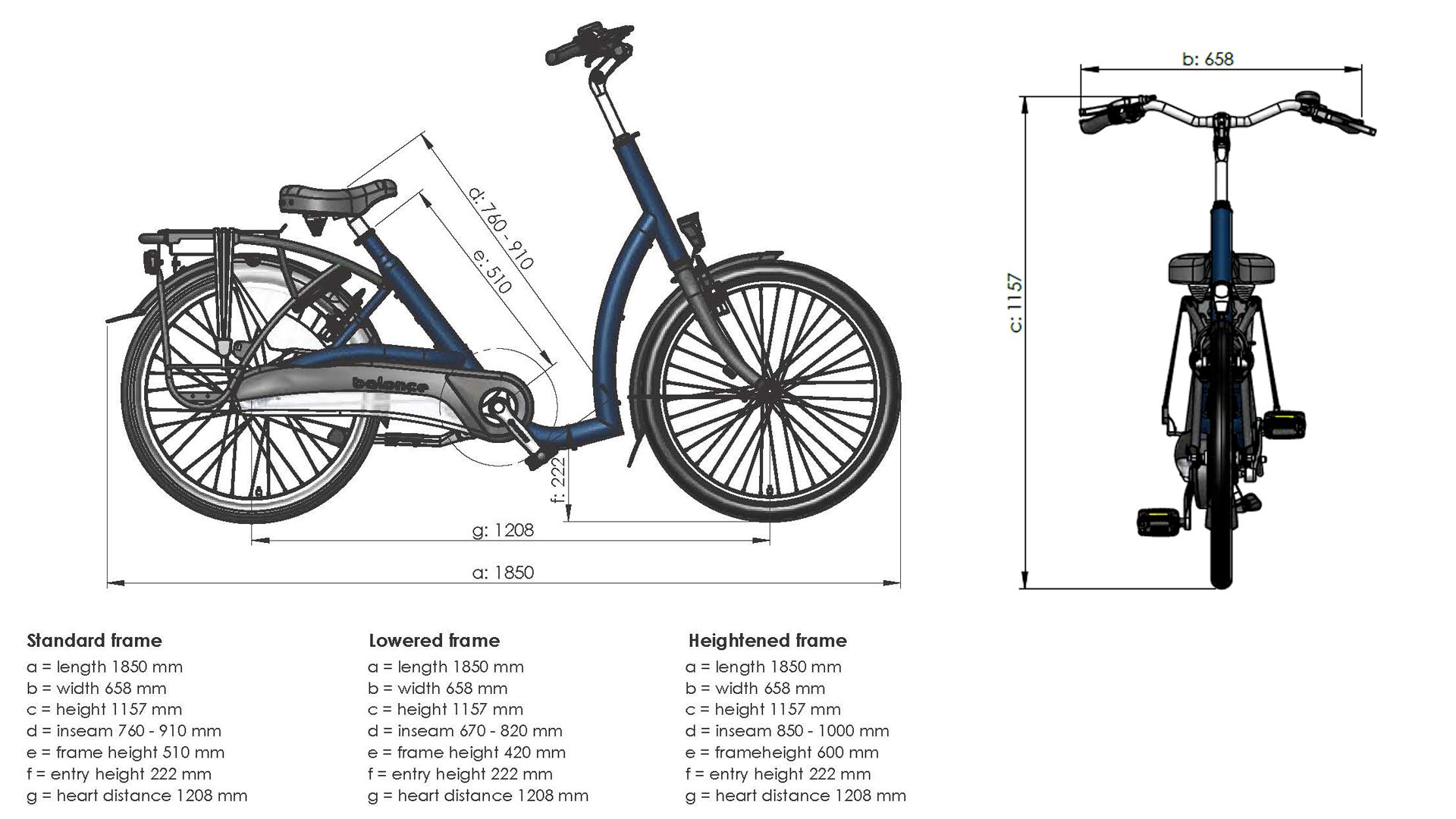 Vélo électrique à Enjambement Bas - Balance - Van Raam avec cadre abaissé et siège ergonomique_2