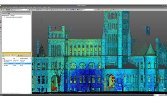Logiciel  d'assemblage du nuage de point - trimble realworks_2