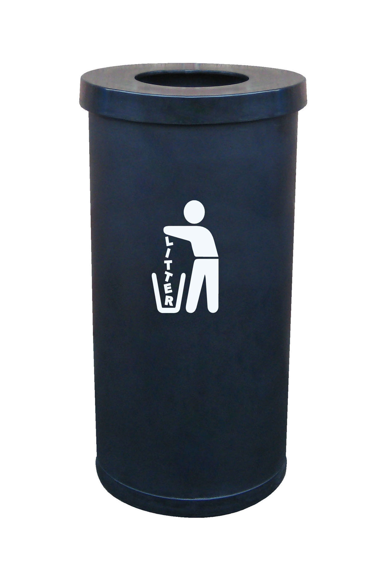 Poubelle personnalisable POP - 70L/bac - plastique recyclable et robuste pour tri sélectif_2