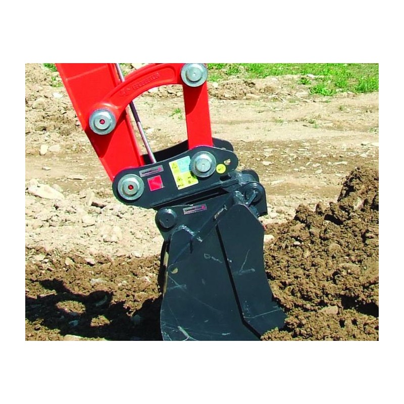 Outil de terrassement pour minipelle avec capacité 263 litres