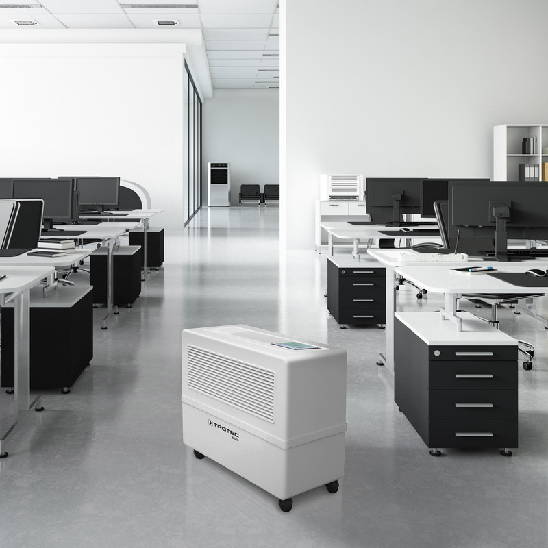 Humidificateur à évaporation avec lampe UV permettant de supprimer les germes et les bactéries du réservoir d'eau - B 500 Radio_2