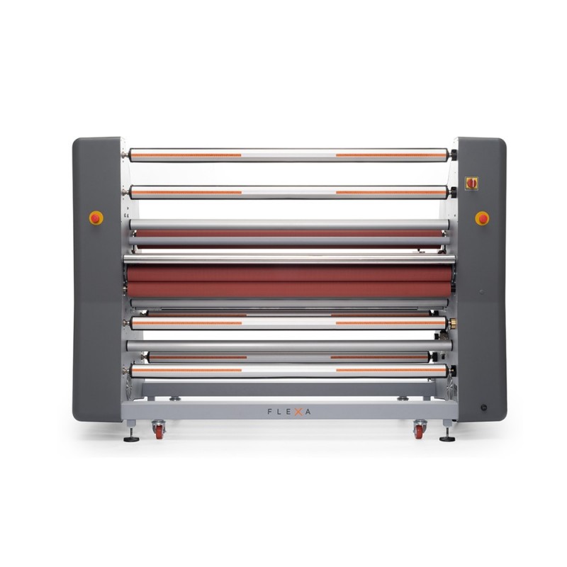 Laminateur à double rouleau chauffant - FLEXA MILLENIUM 210 - Largeur de travail 2100 mm, haute précision et grande taille_2