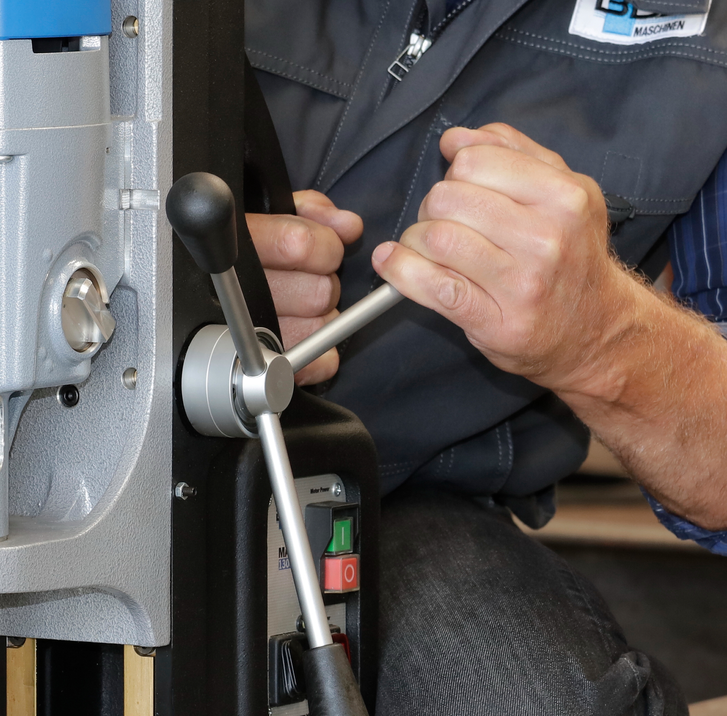 Perceuse  magnétique  - Puissance 2300W, Perçage Ø130 mm, Rotation droite/gauche - MAB 1300 - PROFIPLUS_2