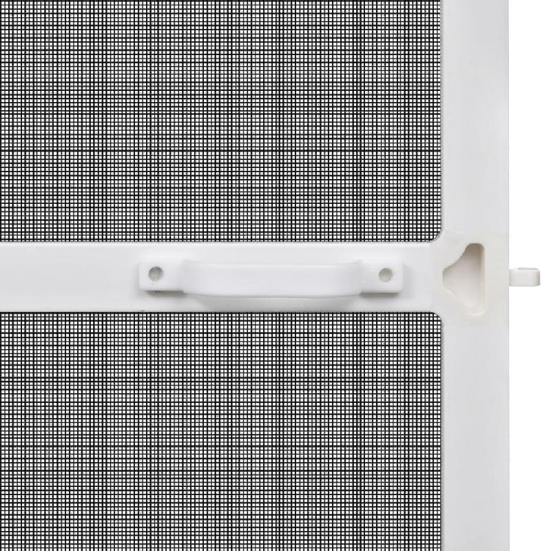 Vidaxl moustiquaire à charnière pour portes blanc 100 x 215 cm 141563_2